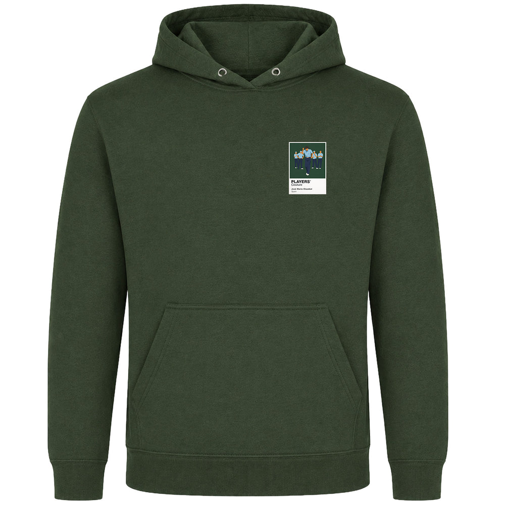 Jose Maria Olazabal Golf Icon Frame Men's Hoodie