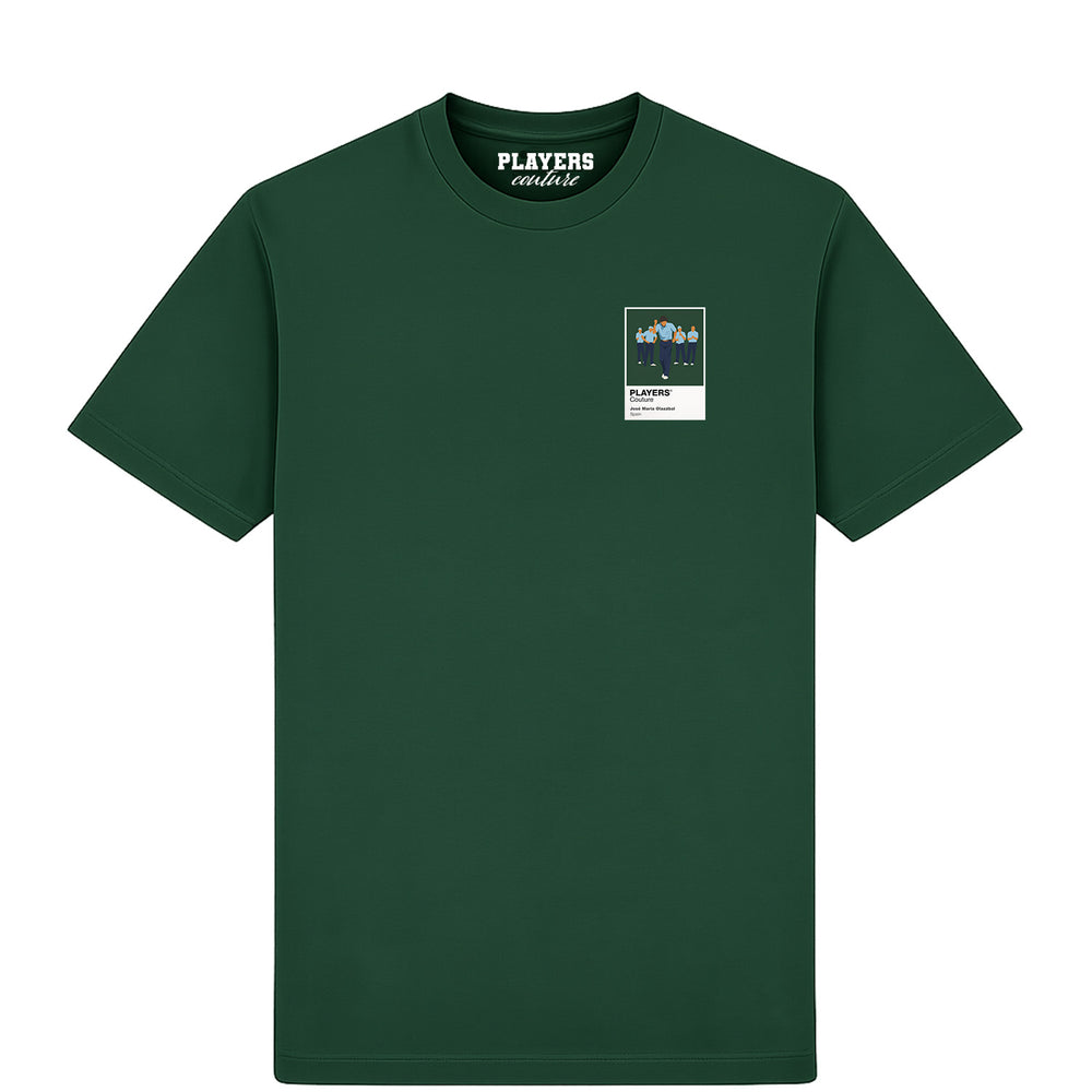 Jose Maria Olazabal Golf Icon Frame Men's T-Shirt