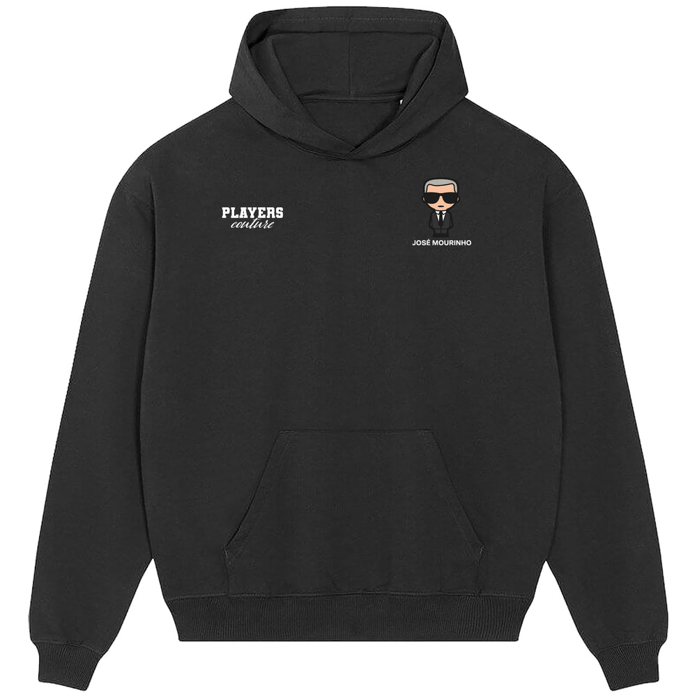 Jose Mourinho Logo Players Couture Men's Casual Hoodie Black