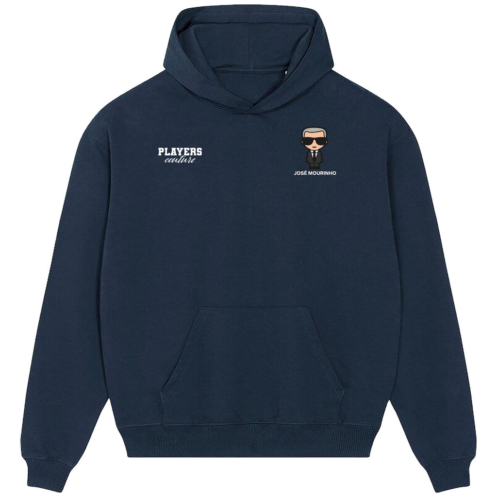 Jose Mourinho Logo Players Couture Men's Casual Hoodie Navy