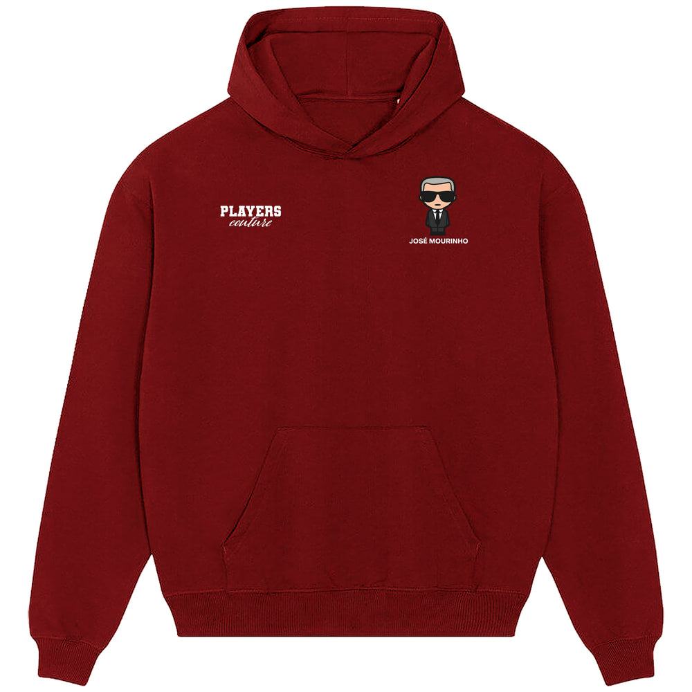 Jose Mourinho Logo Players Couture Men's Casual Hoodie Red