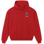 Jose Mourinho hoodie – red men's hoodie featuring the Jose Mourinho Players Couture logo