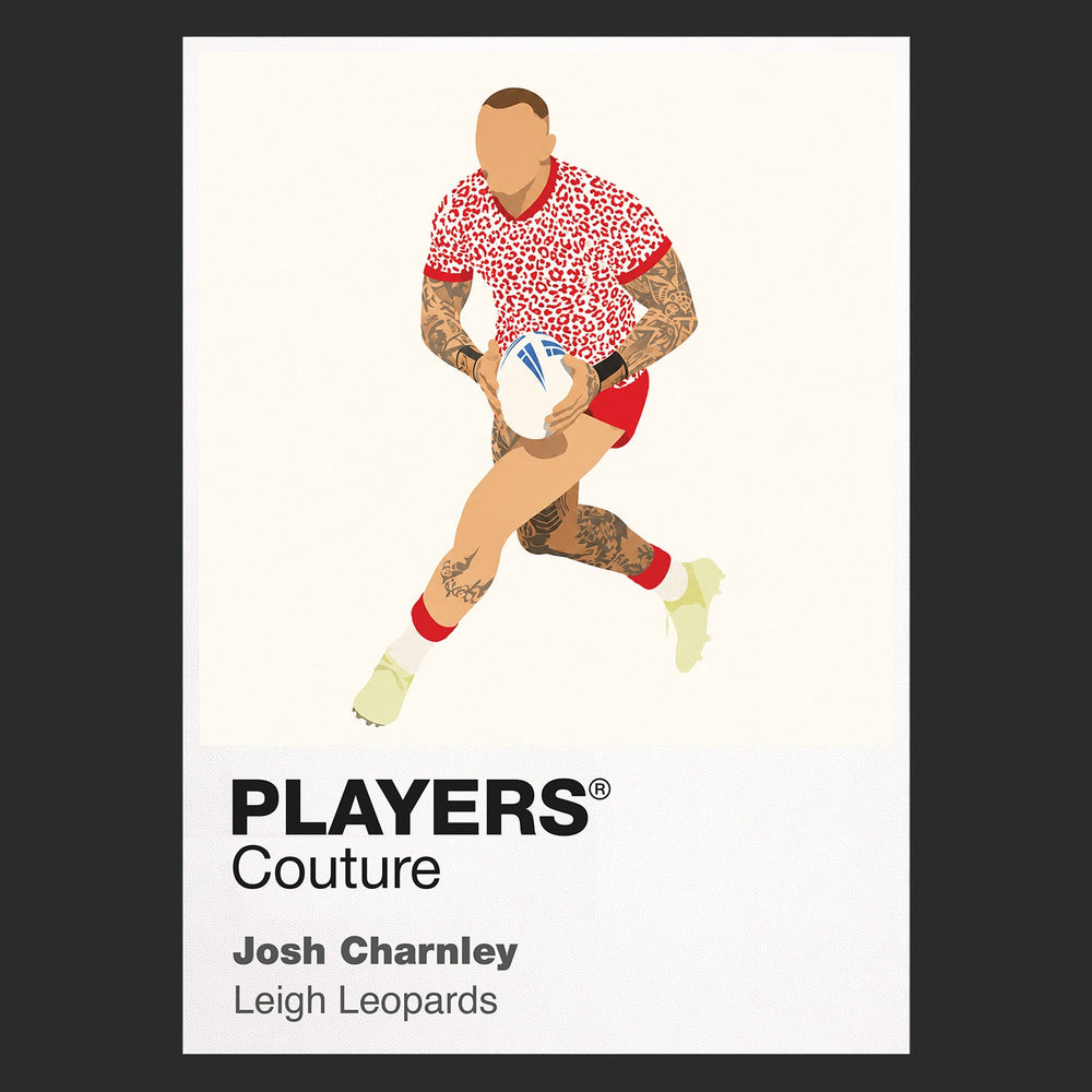 Josh Charnley Leigh Leopards rugby league hoodie black