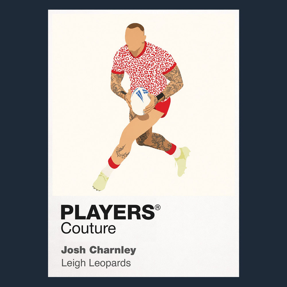 Josh Charnley Leigh Leopards rugby league hoodie navy