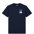 Juan Soto Mets Baseball Icon Frame Men's T-Shirt - Navy