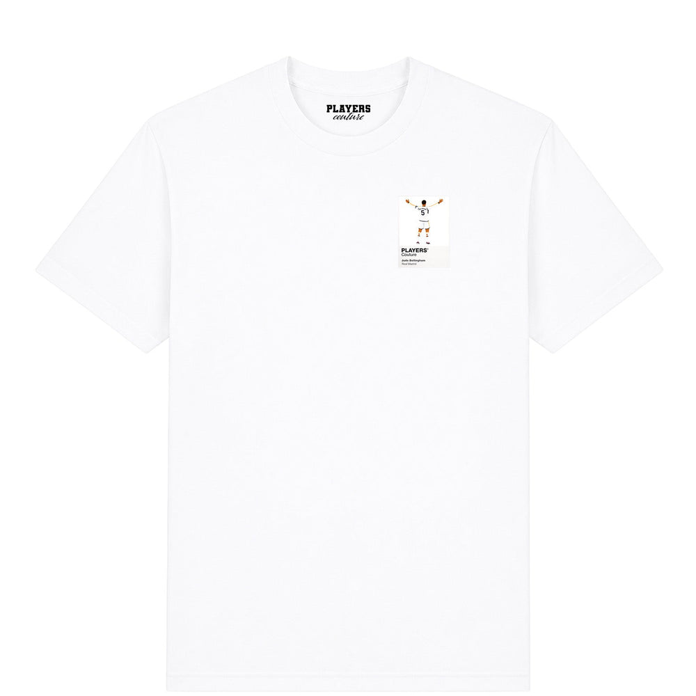 Jude Bellingham 2 Real Madrid Icon Frame Men's T-Shirt – white