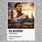 Jude Bellingham England Atlas Frame artwork by Players Couture