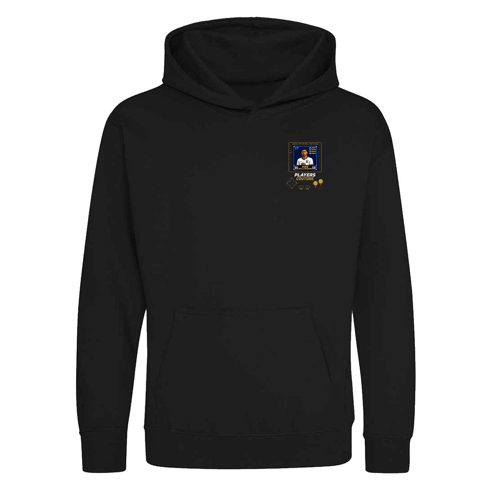 Jude Bellingham 1P 8-Bit hoodie retro gaming design by Players Couture