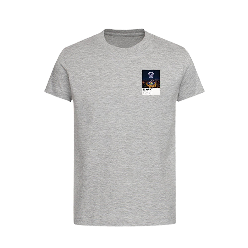 Jude Bellingham England Icons in Lights Frame Kids T-Shirt in Gray