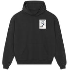 Jude Bellingham 5 Football hoodie – black men's hoodie featuring the Jude Bellingham 5 Football Players Couture logo