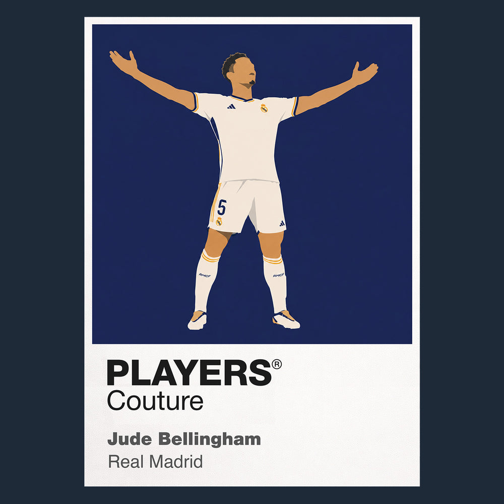 Jude Bellingham Real Madrid Icon Frame — Navy