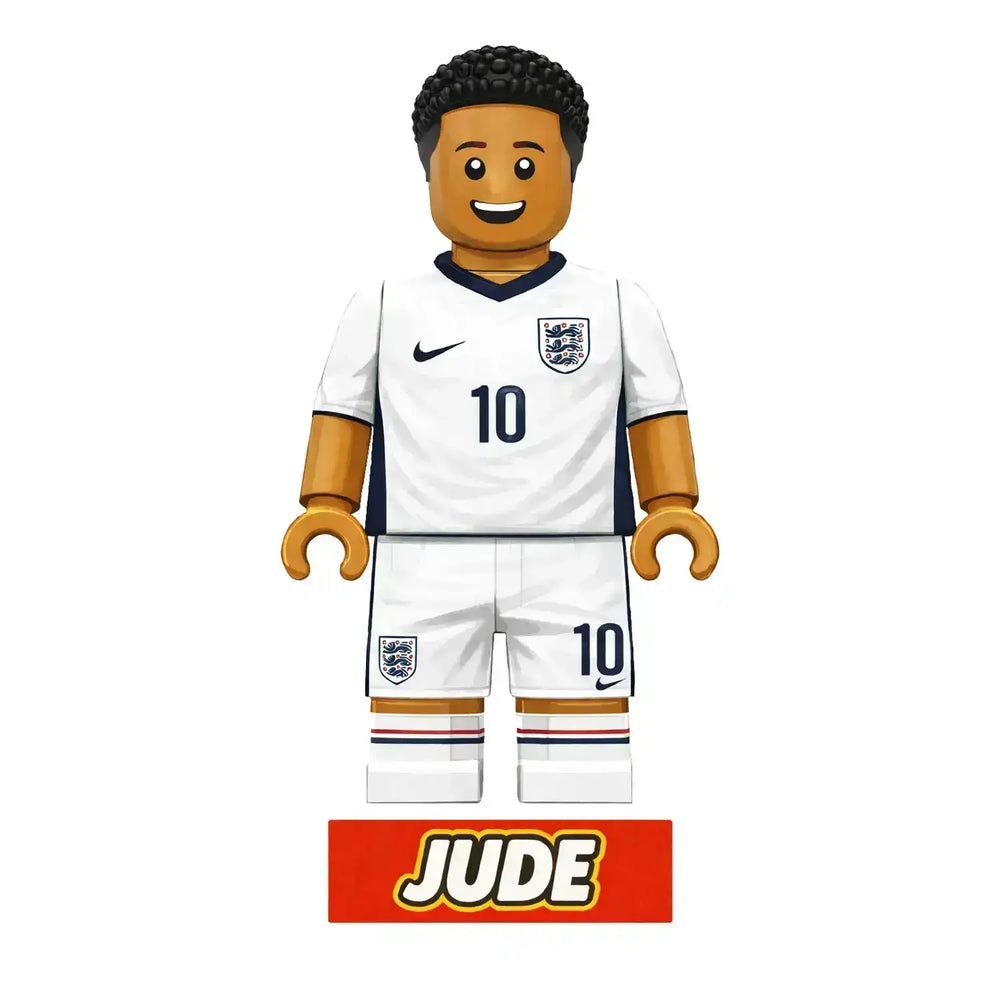 Jude Bellingham Toy Logo Players Couture Men's Casual Hoodie - Navy / S | Birmingham City, Borussia Dortmund, England, Fashion Collection, Football, Hoodies, Men's, Real Madrid, Volume 1