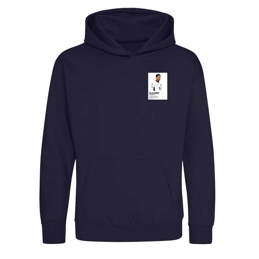 Jude Bellingham Players Couture Kids Navy Hoodie