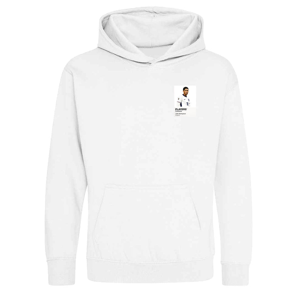 Jude Bellingham Players Couture Kids White Hoodie