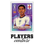 Jude Bellingham World Cup Sticker Kids Hoodie – jude bellingham white Players Couture design