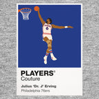 Julius Erving Sixers Basketball Icon Frame - Icon Design (View 7)
