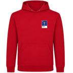 Julius Erving Sixers Basketball Icon Frame Men's Hoodie - Red