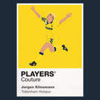 Jürgen Klinsmann Tottenham Hotspur Away Icon Frame Men's T-Shirt