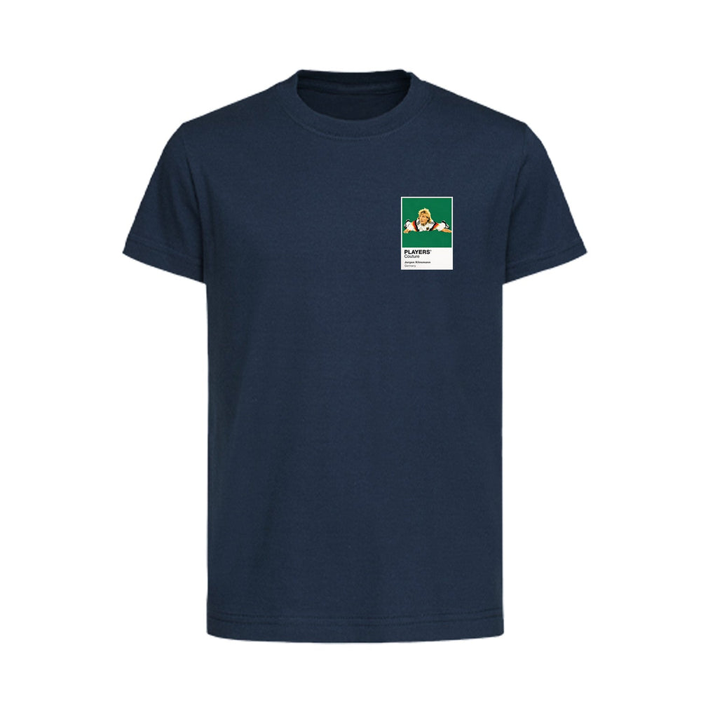 Jurgen Klinsmann Germany Icon Frame Kids T-Shirt - Navy