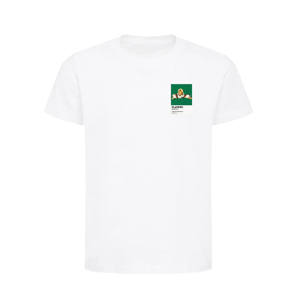 Jurgen Klinsmann Germany Icon Frame Kids T-Shirt - White