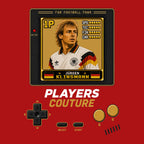 Jurgen Klinsmann 1P 8-Bit t-shirt retro gaming design by Players Couture