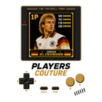 Jurgen Klinsmann 1P 8-Bit t-shirt retro gaming design by Players Couture