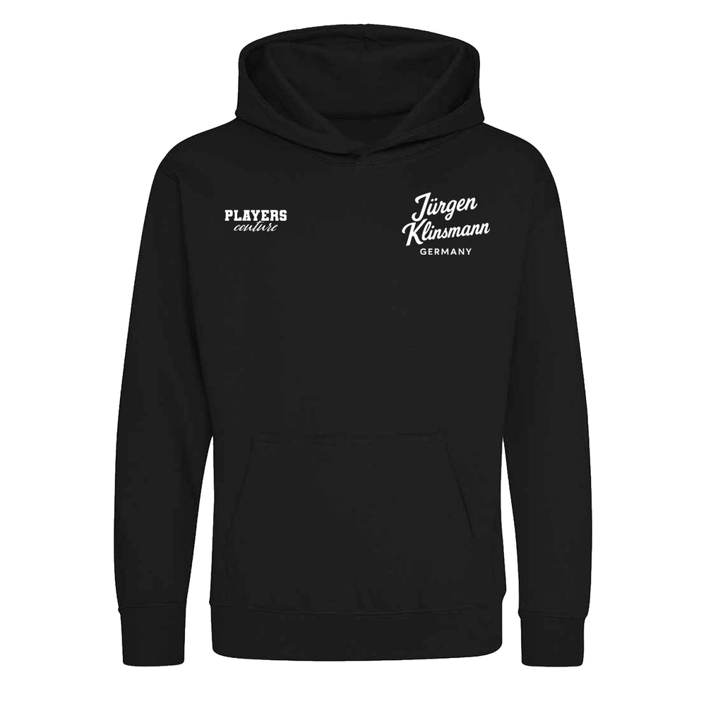 Jurgen Klinsmann Logo Players Couture Kids Hoodie Black