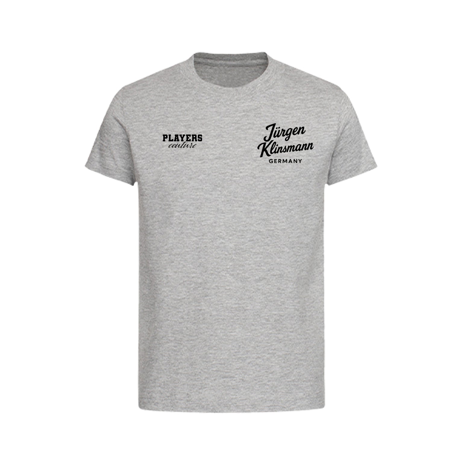 Jurgen Klinsmann Logo Players Couture Kids T-Shirt Gray
