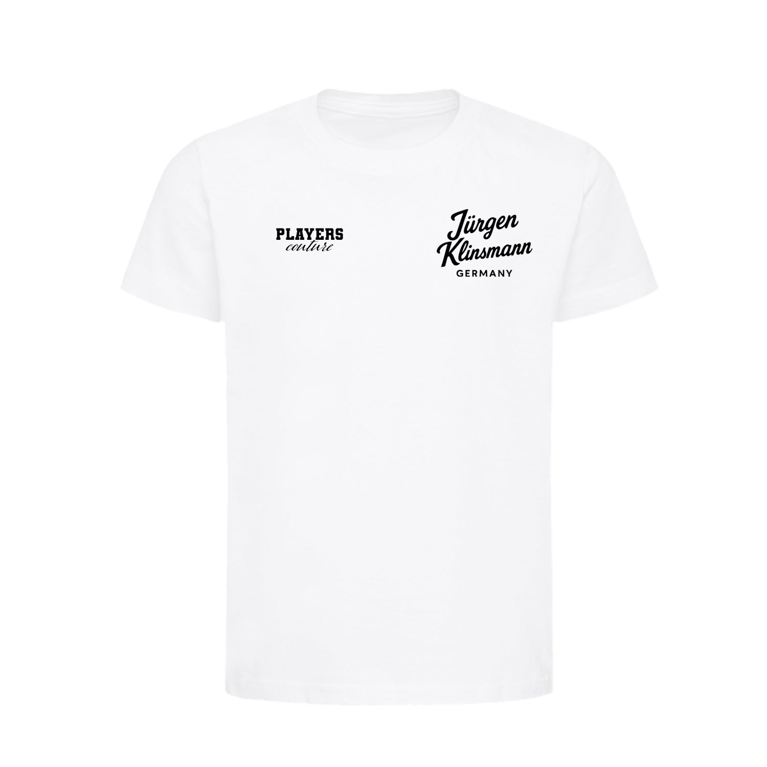 Jurgen Klinsmann Logo Players Couture Kids T-Shirt White