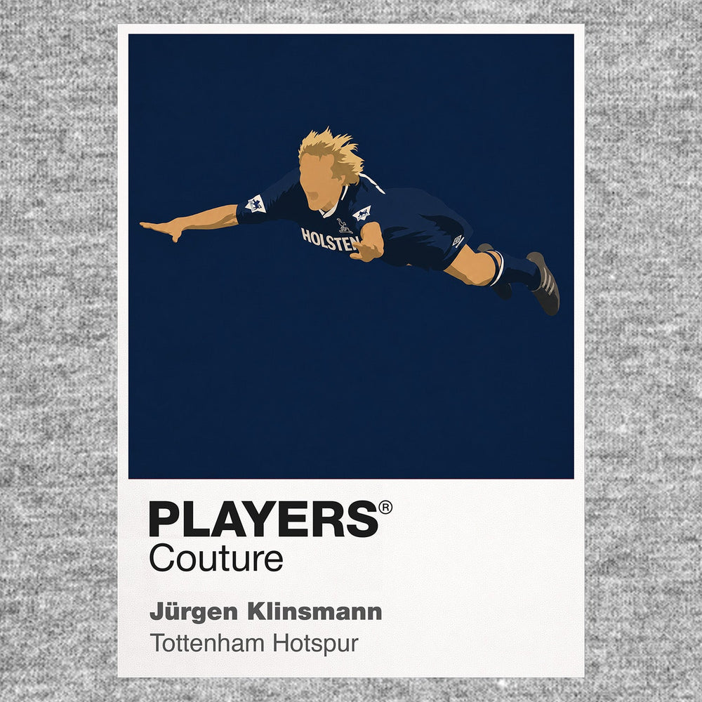 Jürgen Klinsmann Spurs Men's Hoodie - Grey