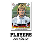 Jurgen Klinsmann World Cup Sticker Kids T-Shirt – jurgen klinsmann white Players Couture design