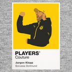 Jurgen Klopp Borussia Dortmund Icon Frame — Gray