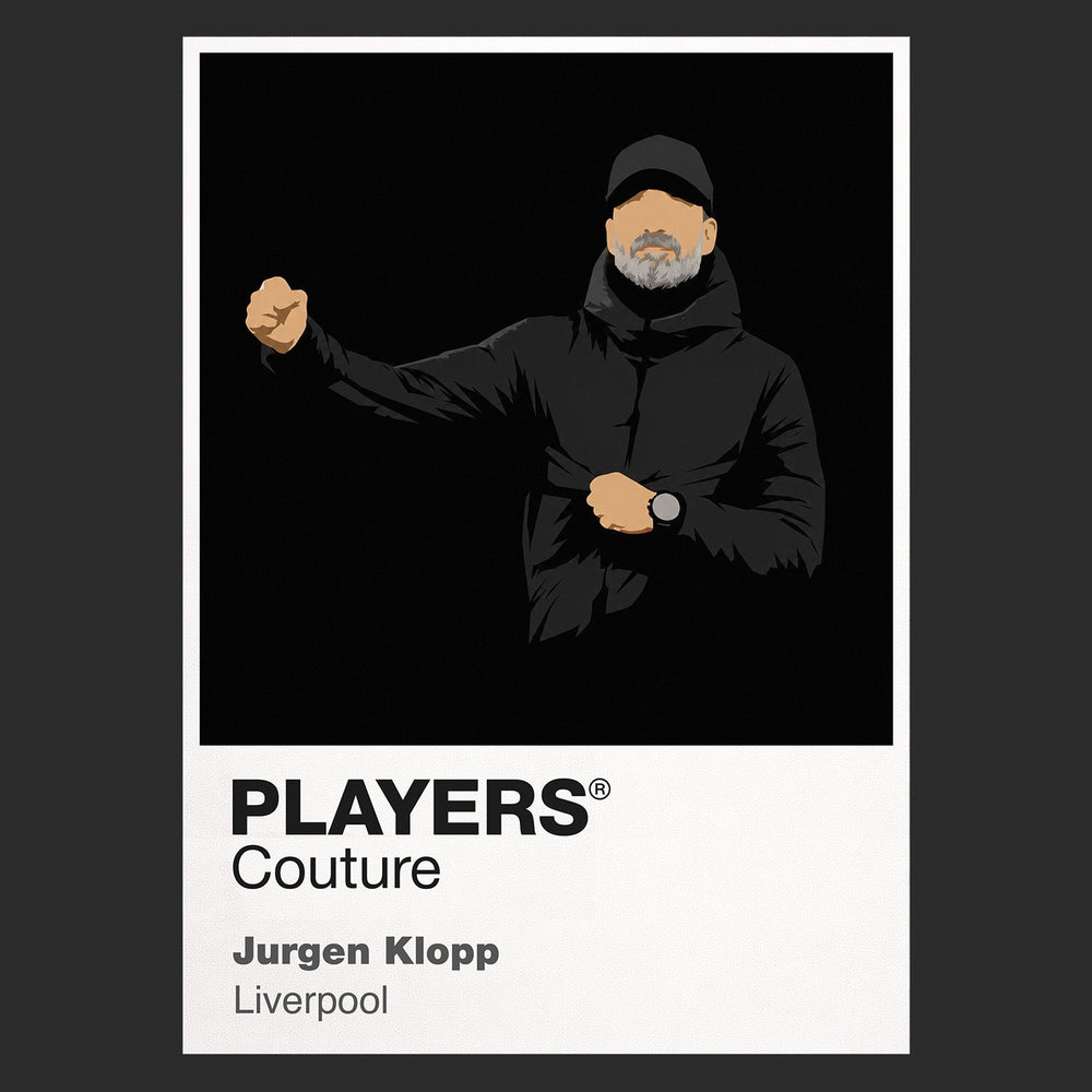 Jurgen Klopp Liverpool Icon Frame Kids Hoodie — Black Artwork