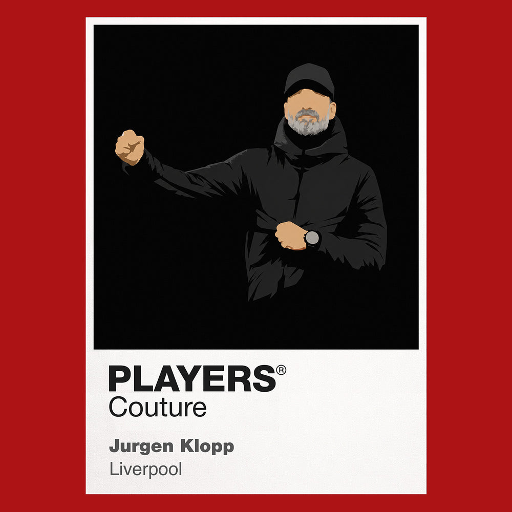 Jurgen Klopp Liverpool Icon Frame — Red