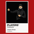 Jurgen Klopp Liverpool Icon Frame Kids Hoodie — Red Artwork