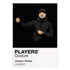 Jurgen Klopp Liverpool Icon Frame — White