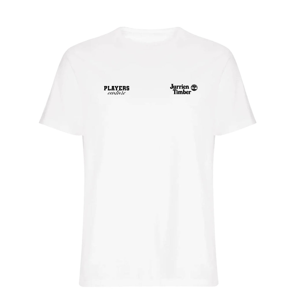 Jurrien Timber Logo Players Couture Men's T-Shirt White
