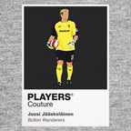 Jussi Jääskeläinen Bolton Wanderers Icon Frame artwork in grey