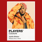 Justin Bieber Men's Hoodie - Red