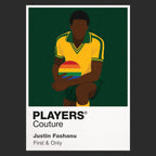 Justin Fashanu Gay Footballer Men's T-Shirt - Black