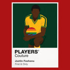 Justin Fashanu Gay Footballer Men's T-Shirt - Red