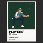 Justin Rose Golf Icon Frame Men's Hoodie