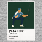 Justin Rose Golf Icon Frame Men's Hoodie