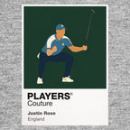 Justin Rose Golf Icon Frame Men's Polo Shirt