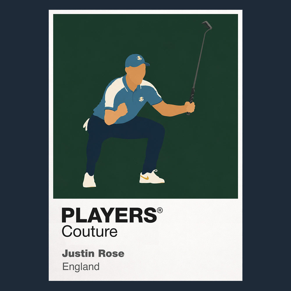 Justin Rose Golf Icon Frame Men's Hoodie