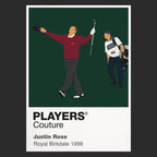 Justin Rose 1998 Golf Icon Frame Men's Polo Shirt