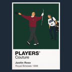 Justin Rose 1998 Golf Icon Frame Men's Polo Shirt