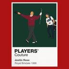 Justin Rose 1998 Golf Icon Frame Men's Polo Shirt