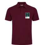 Justin Thomas Golf Icon Frame Men's Polo Shirt - Burgundy