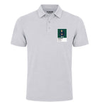 Justin Thomas Golf Icon Frame Men's Polo Shirt - Light Gray
